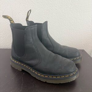 Dr Martens Men’s Size 8 Chelsea Boots Slip Resistant Safety Shoe Work Black